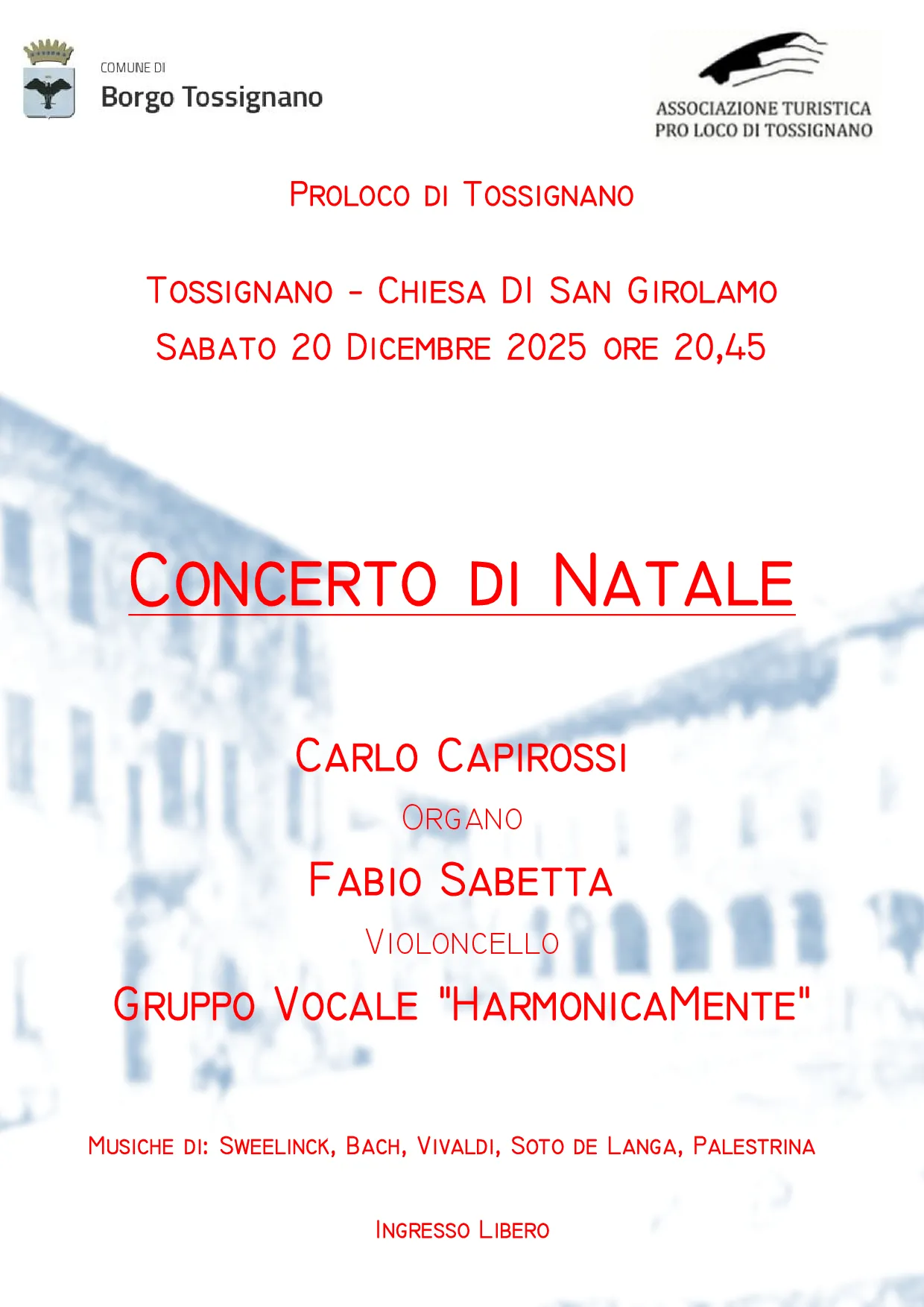 Concerto di Natale 2025